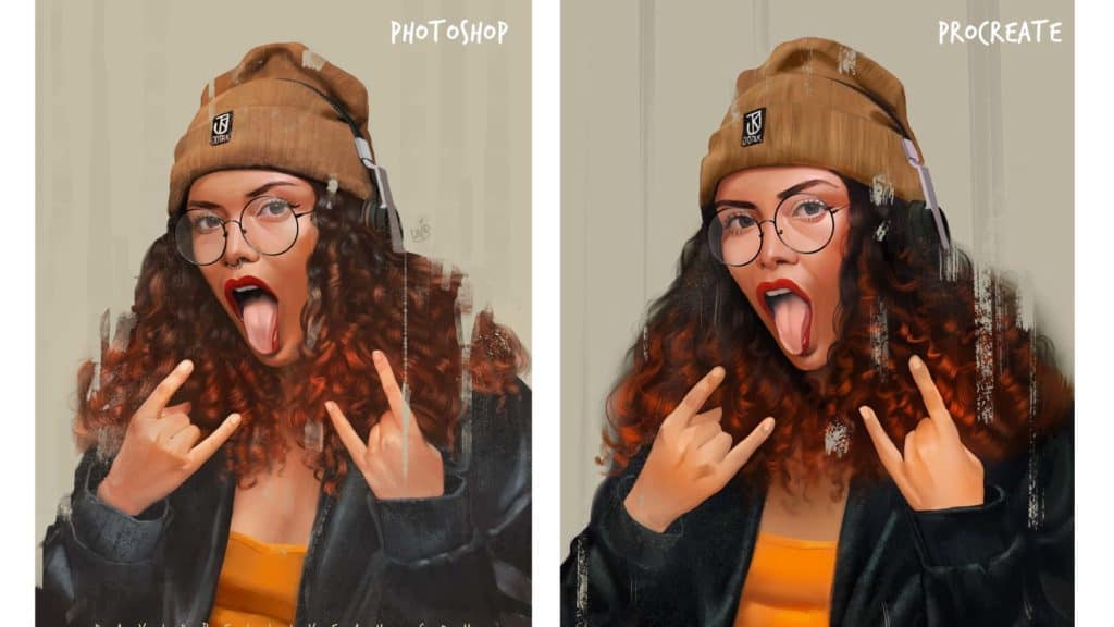 Photoshop vs Procreate for Digital Painting